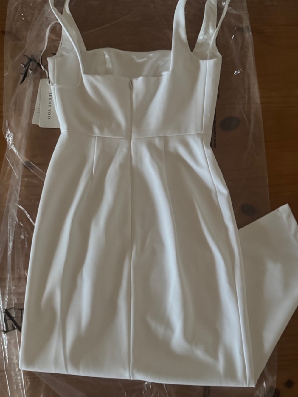 Jenny Yoo, Wedding Dress, Midi, White, Blaire, Women's 0 - Picture 15 of 15